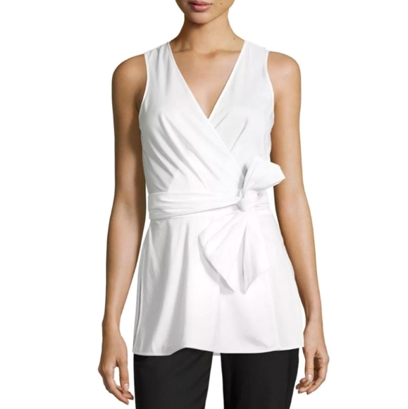 Diane Von Furstenberg Tops - 🏷DVF Peplum Wrap top